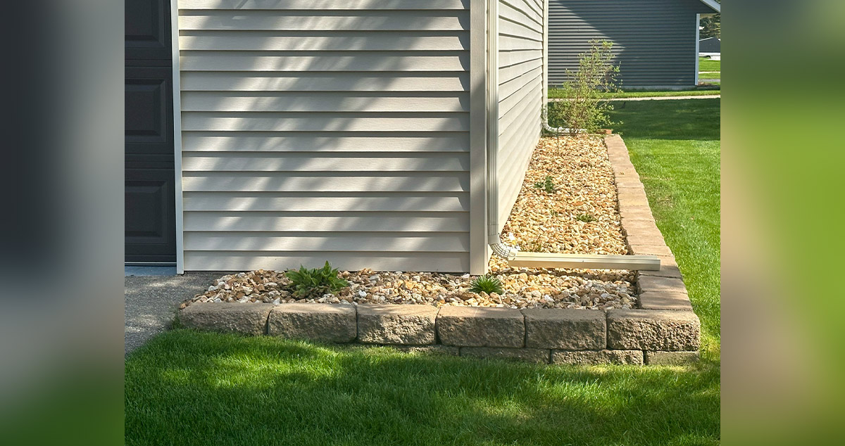 Pole Barn Flower Beds Project by Karen at Menards®