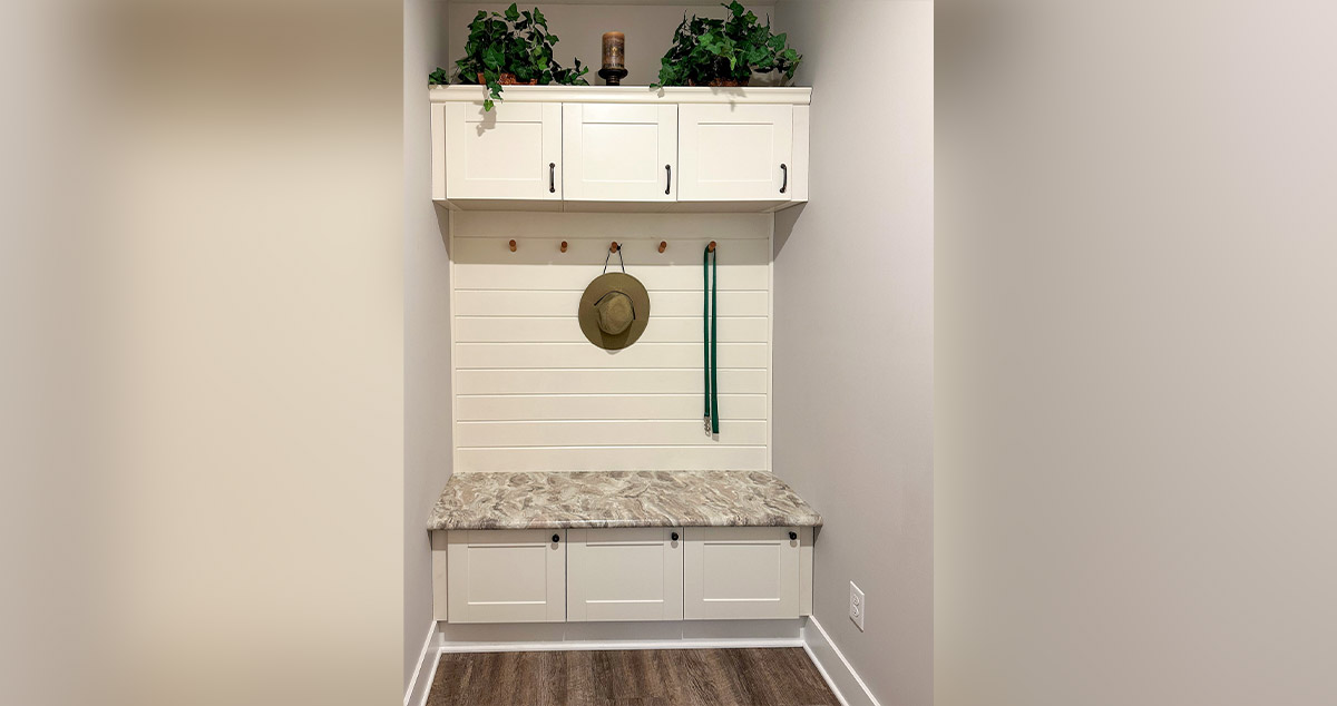 Hall Tree with Bench Project by Tom at Menards®