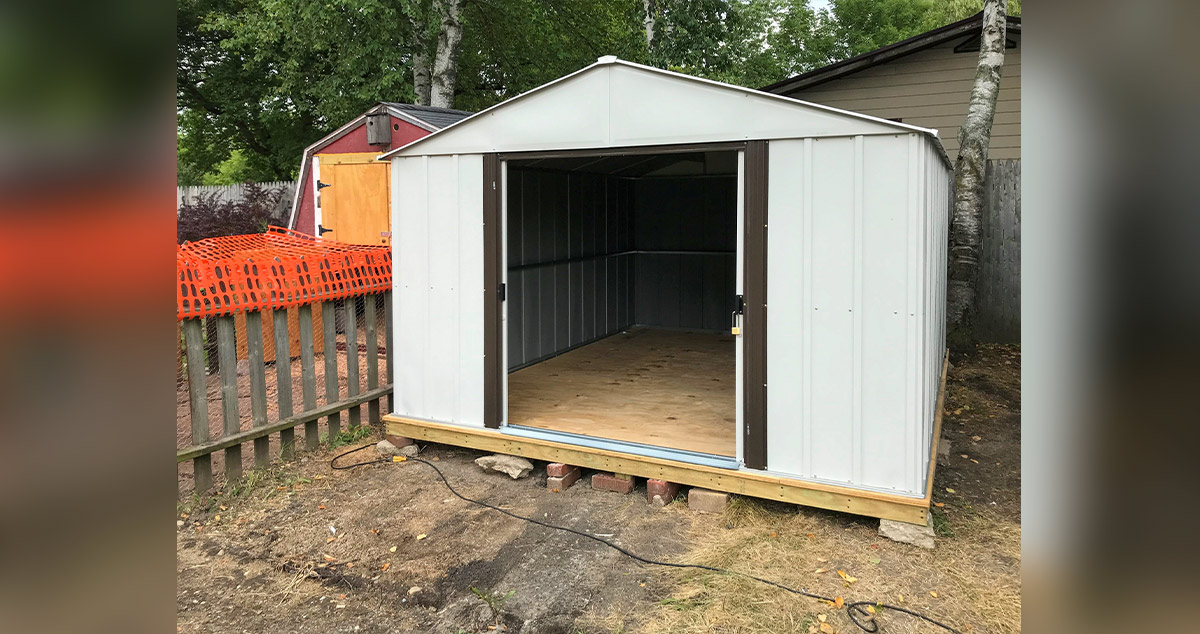 New Sheds Project by Mark at Menards®