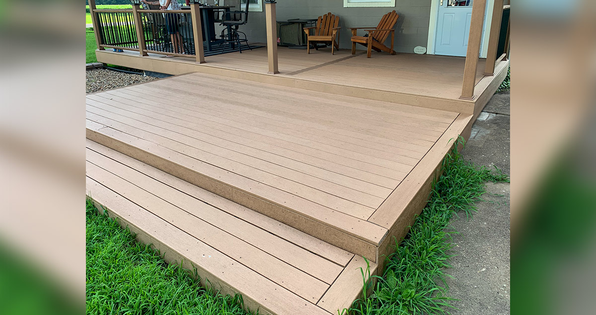 Covered Deck & Sun Deck Project by Loren at Menards®