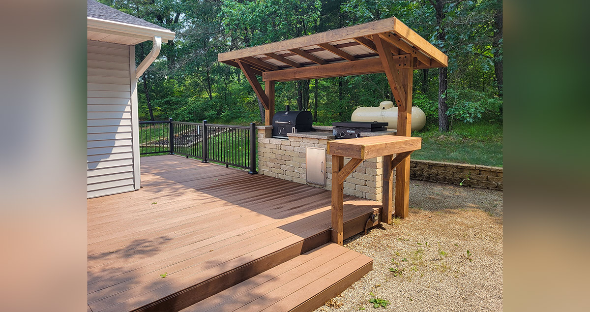 Deck Grill Station Project by Dave at Menards®