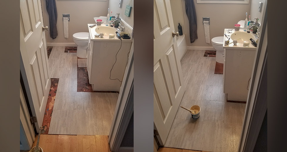 Bath Remodel Project by Neil at Menards®