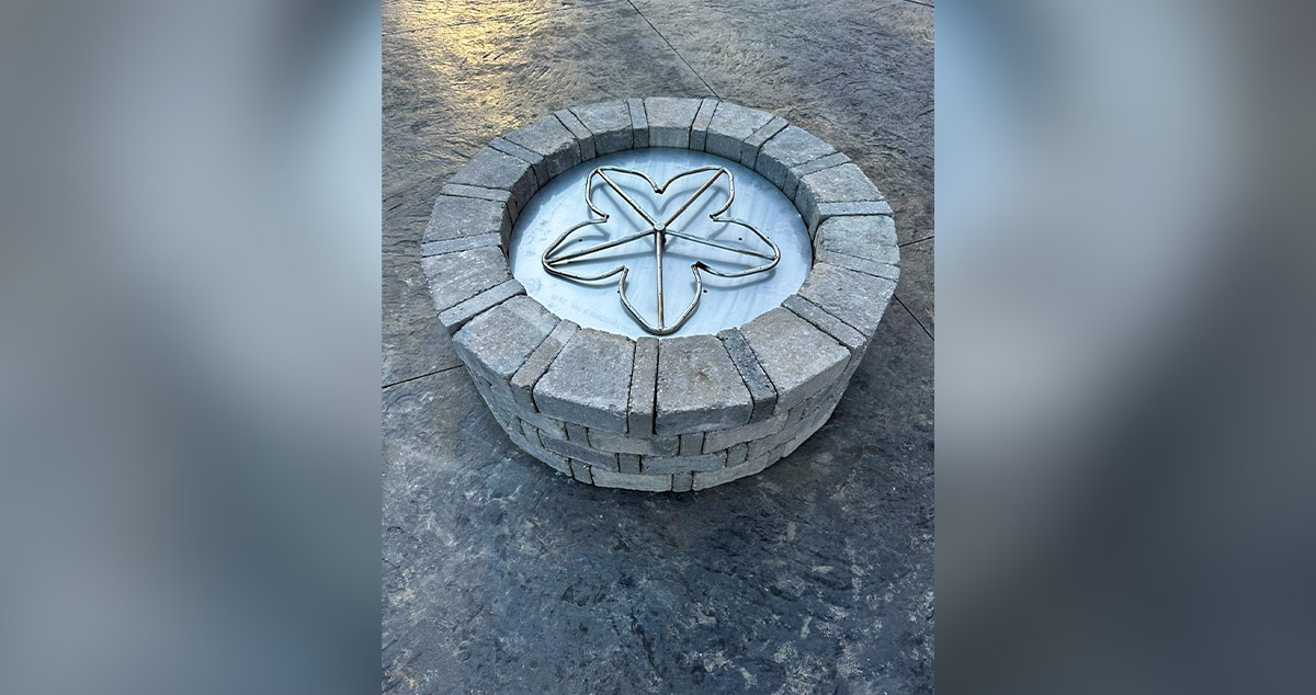 Albany Outdoor Natural Gas Fire Pit Project by Derek at Menards®