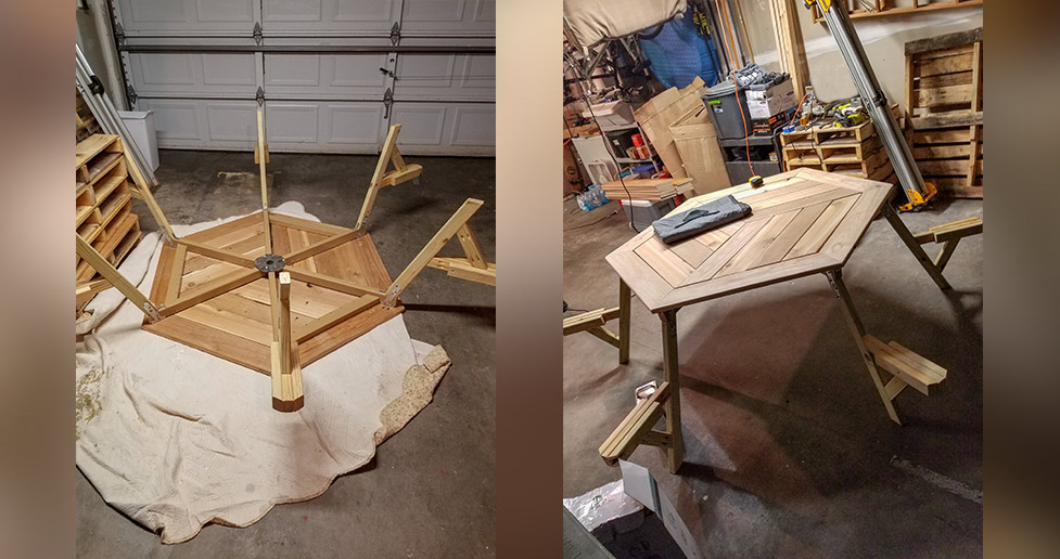 Picnic Table Project by Nels at Menards®