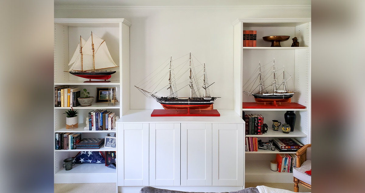 Model Ship Display Unit - Project by David at Menards®