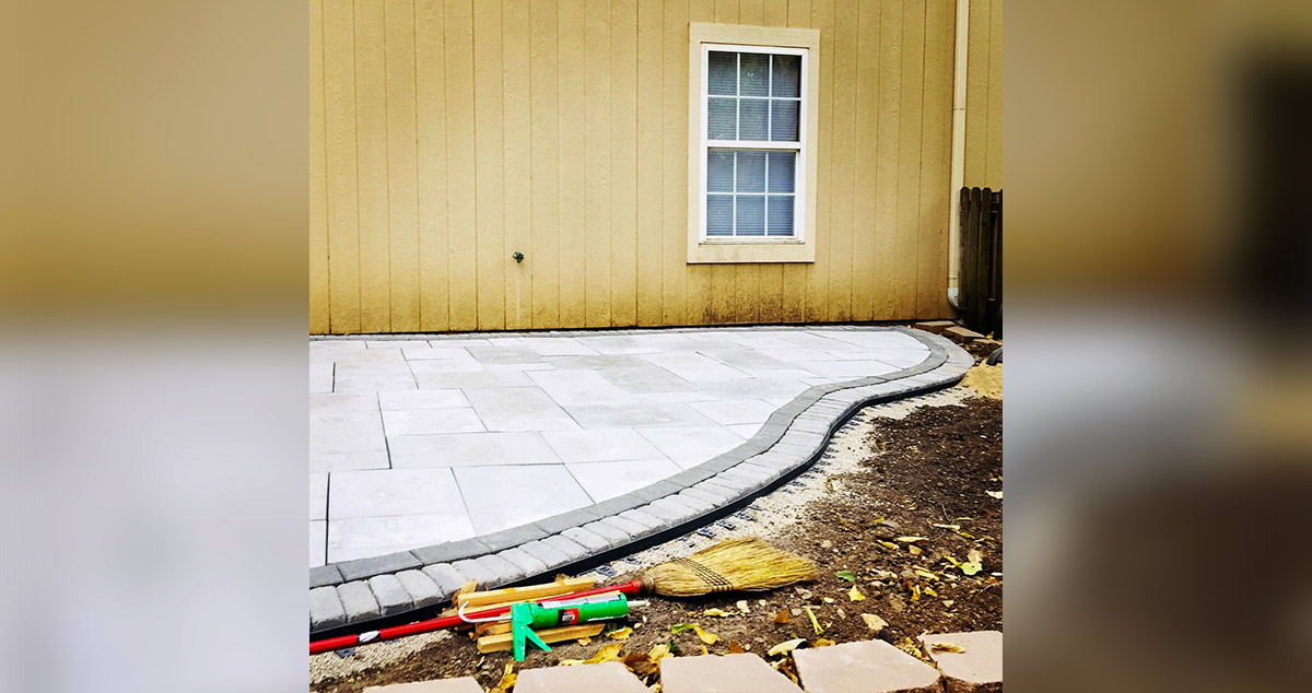 Patio with Bench Project by Taylor at Menards®