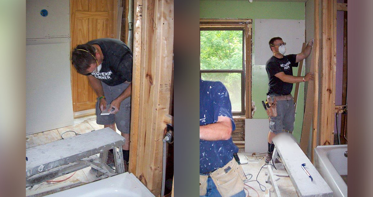 Craftsman Bath Remodel Project by Roger at Menards®