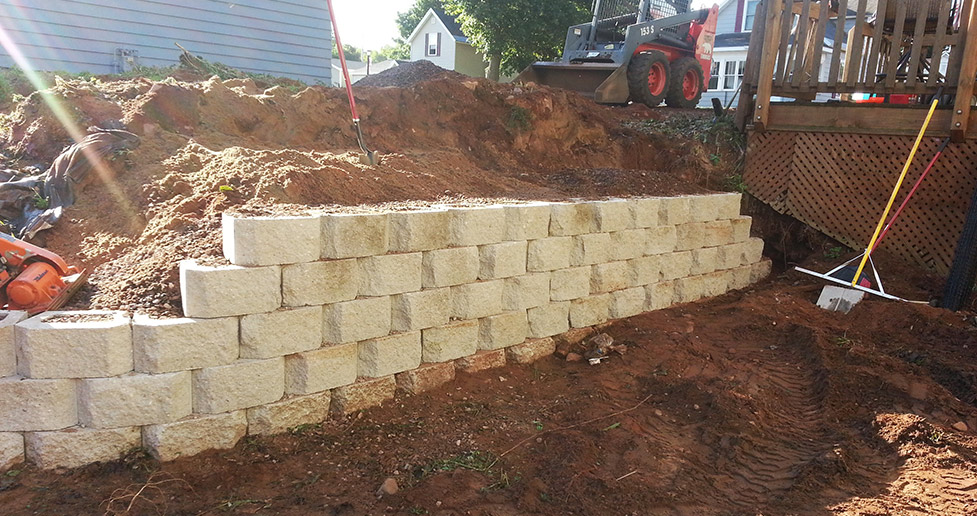 Elegant Retaining Wall Project by Gary at Menards®