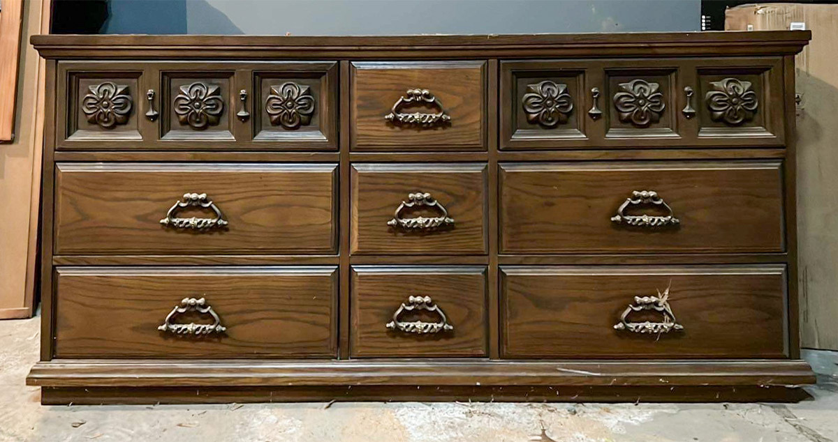 Refinished Dresser Project by Jessica at Menards®