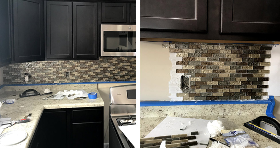 Kitchen Backsplash - Project by Garrett at Menards®