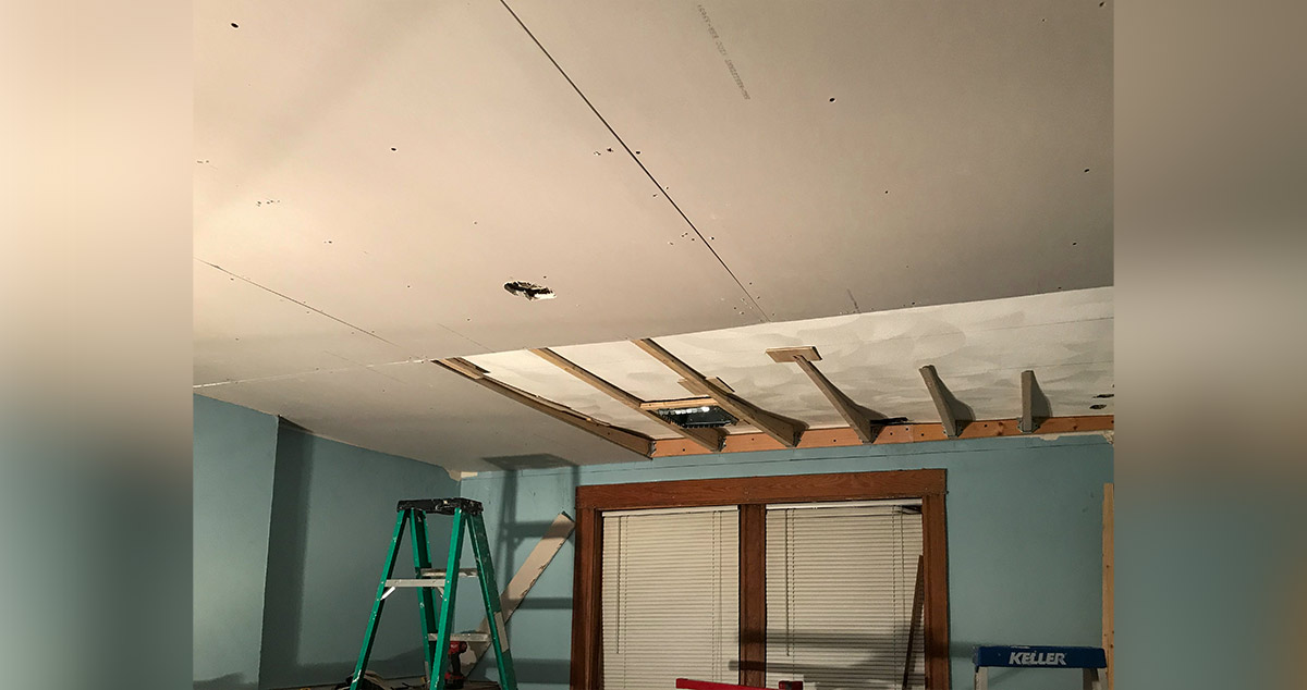 BuiltIn Bookshelves Project by Ryan at Menards®