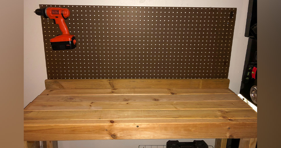 Work Bench Project by Kaylee at Menards®