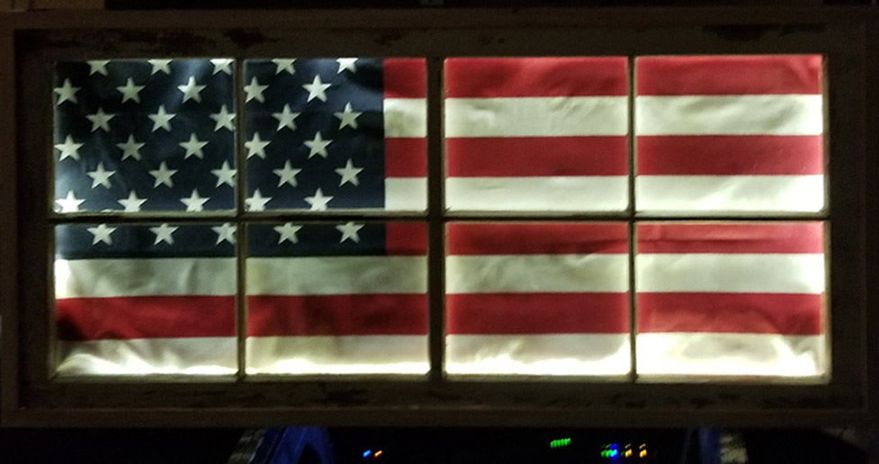 American Flag Art Display Project by Brandon at Menards®