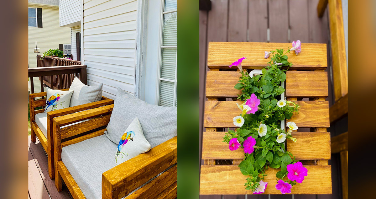 Outdoor Patio Furniture Set Project by Dimuthu at Menards®