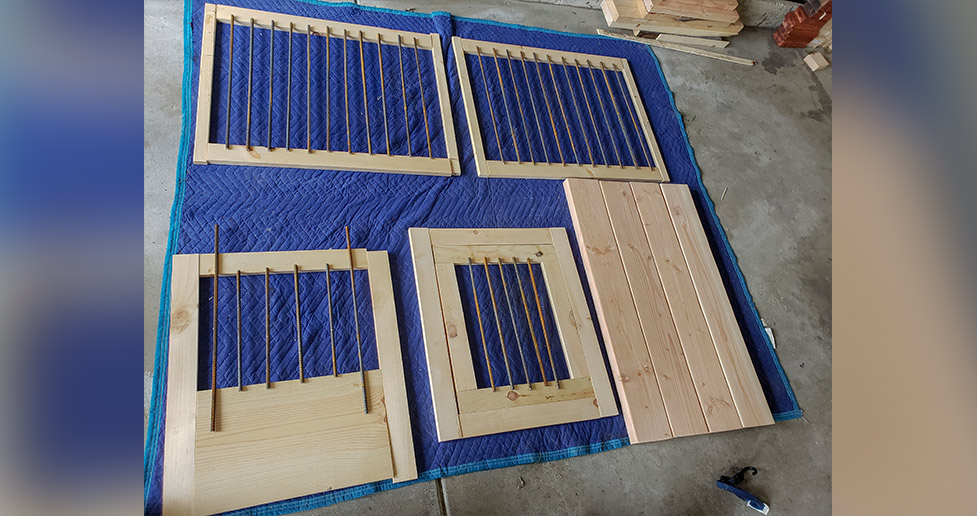 Rustic Dog Kennel End Table Project by Bennie at Menards®