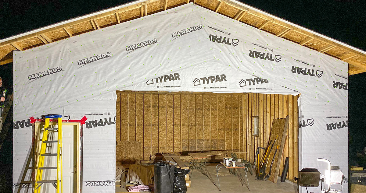 Detached Garage from Menards® Project by Michael at Menards®