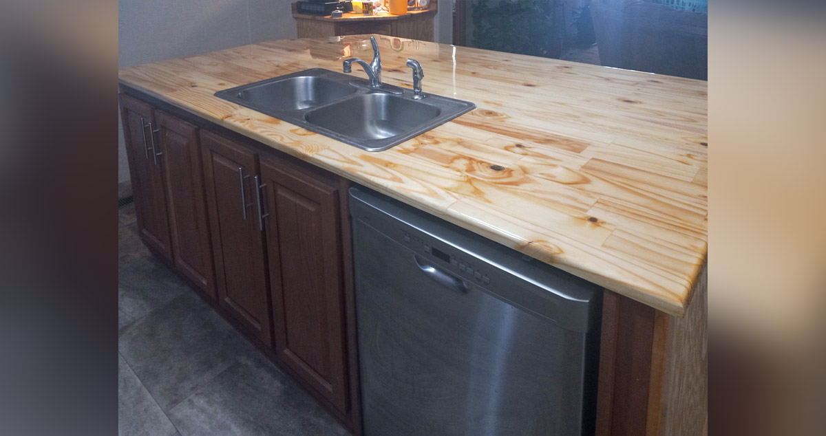 Kitchen Island Countertop Project by Mark at Menards®