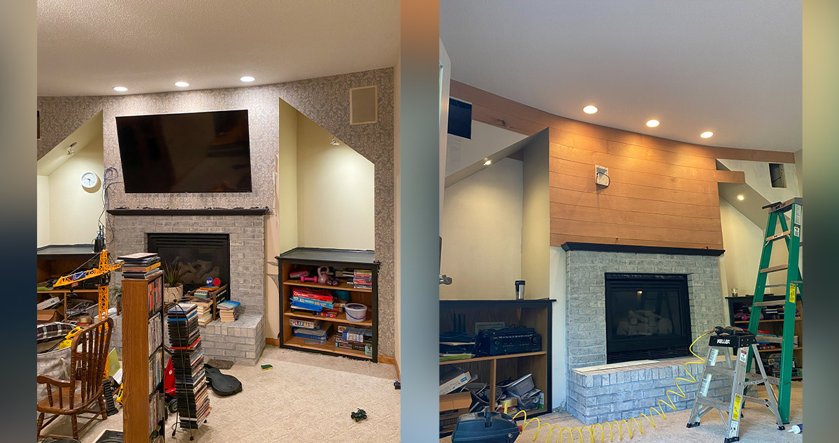 Living Room Facelift Project by Jerod at Menards®