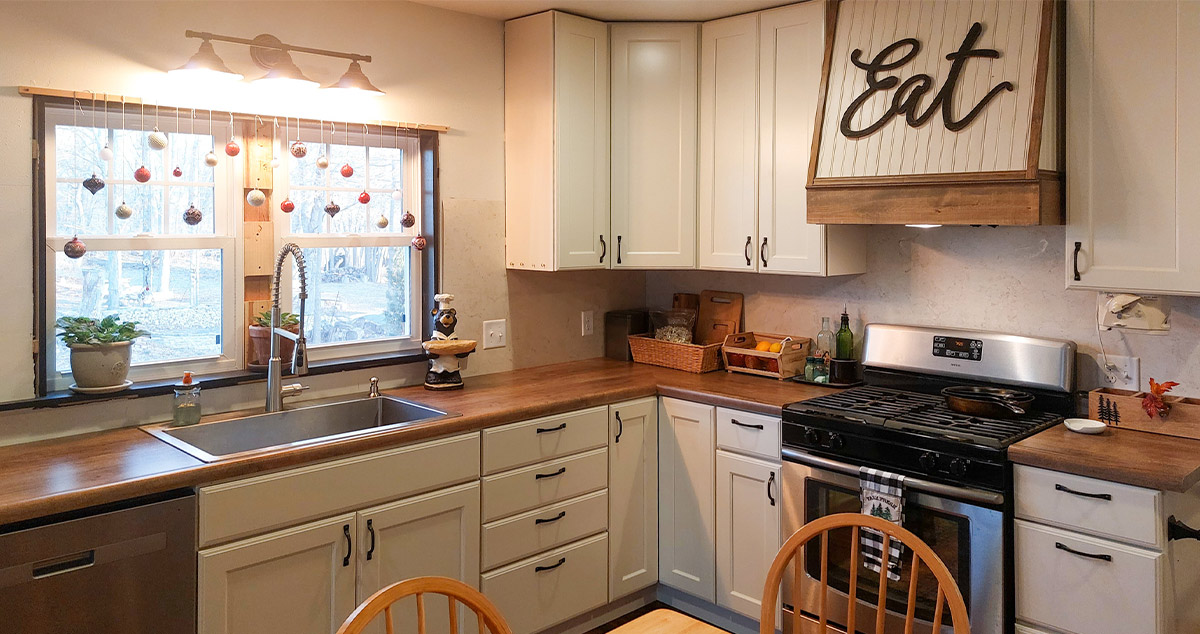 Farmhouse Kitchen - Project by Carrie at Menards®