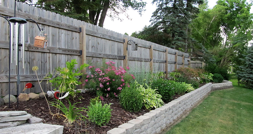 Retaining Wall Garden - Project by Brenda at Menards®