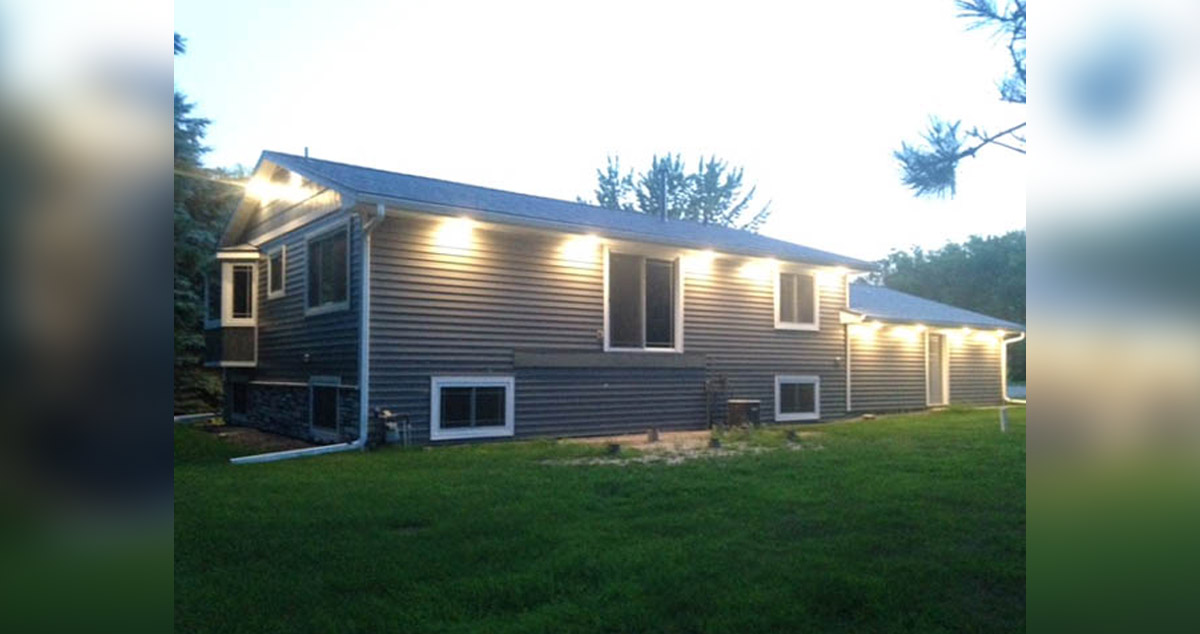 Driftwood Gray Composite Deck Project by Sheridan at Menards®