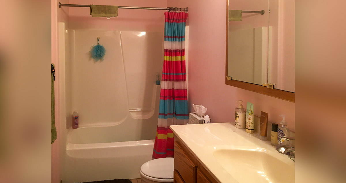 Guest Bathroom Repaint Project by Meghann at Menards®