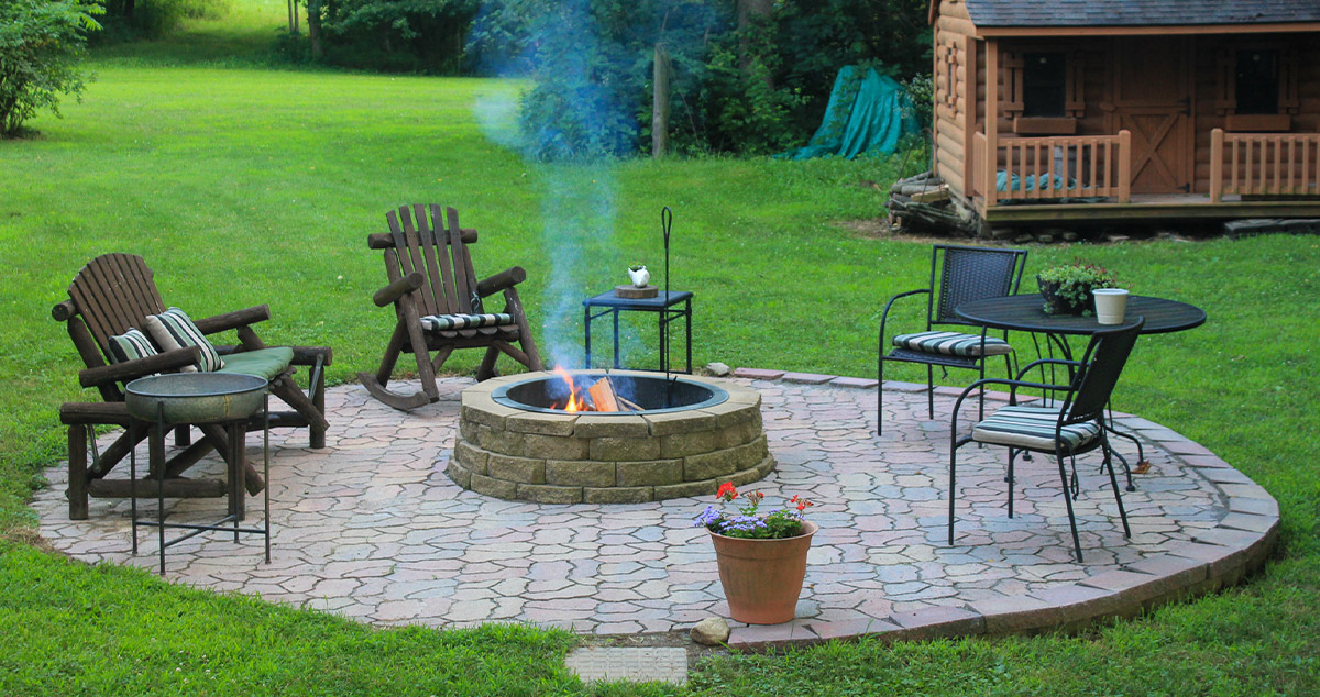 Fire Ring Patio Project by Pamela at Menards®