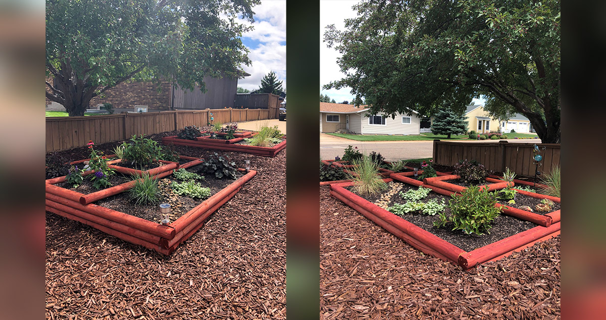 Raised Flower Bed Makeover Project by Christina at Menards®