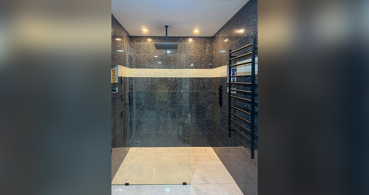 New Master Shower - Project by Amy at Menards®