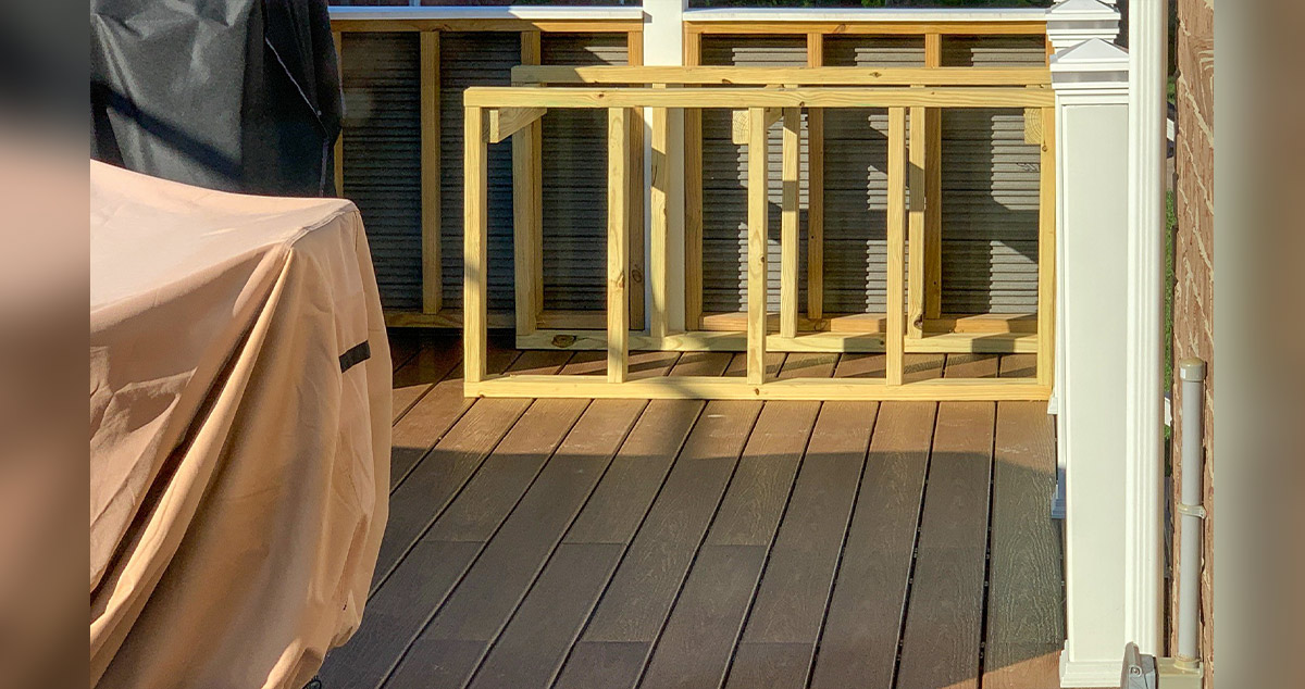 Outdoor Kitchen Area Project by at Menards®