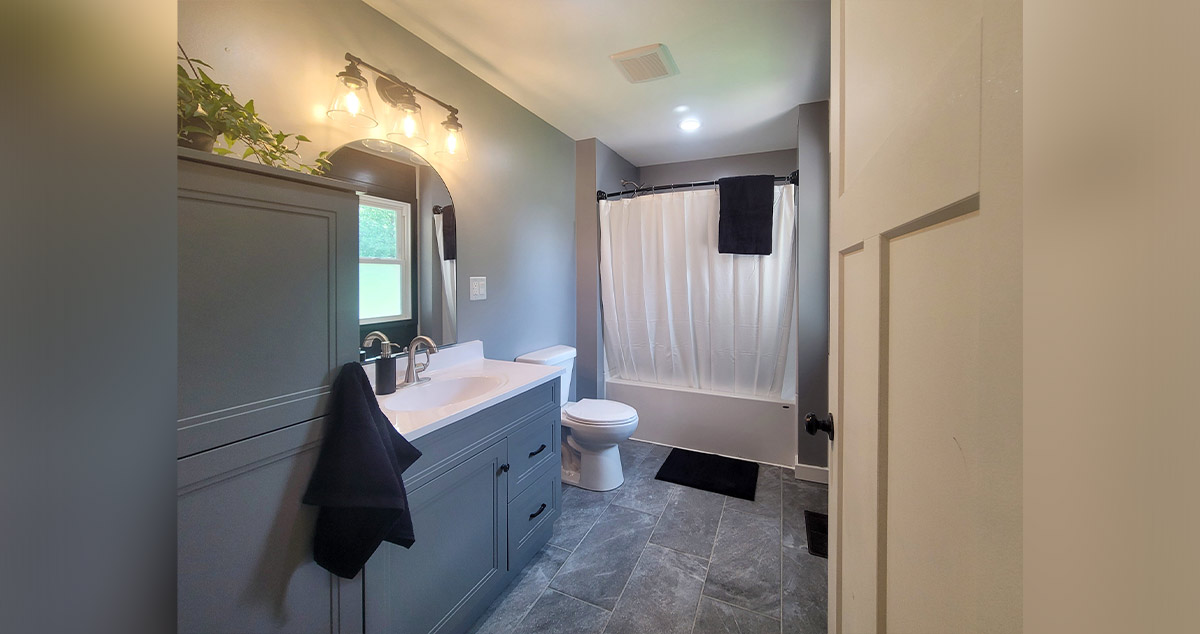 Main Bathroom Expansion - Project by Samantha at Menards®