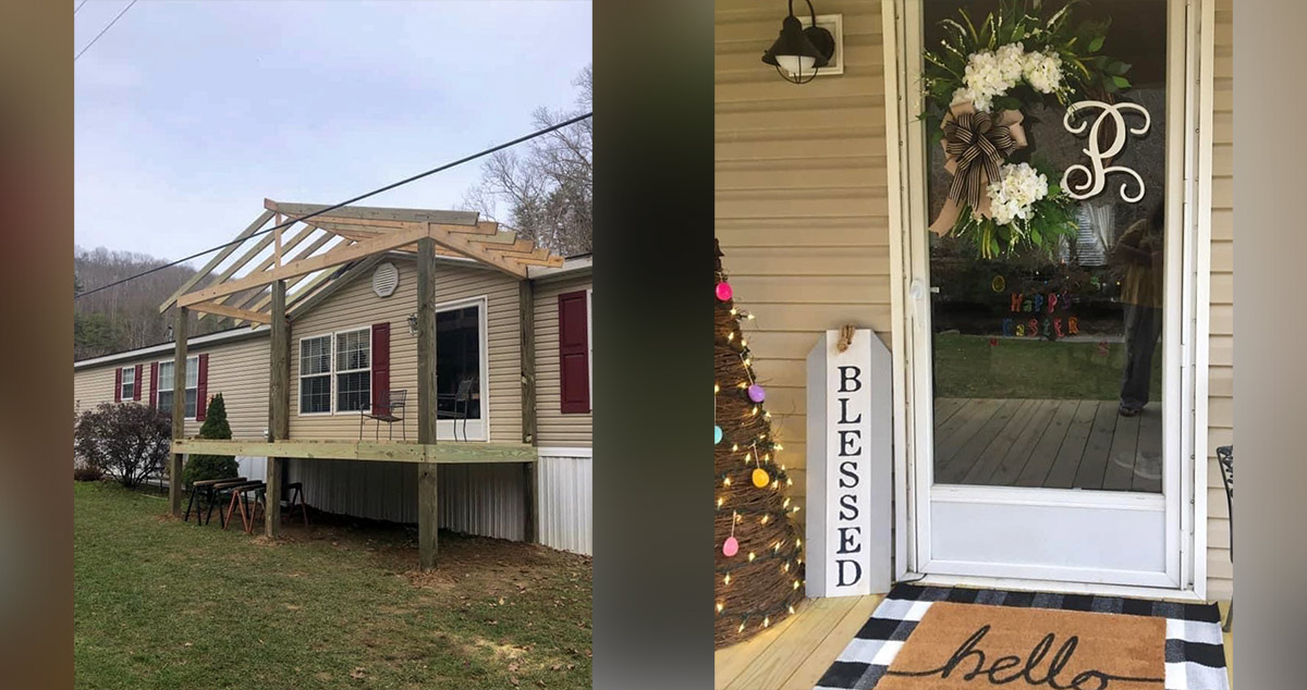 Cozy Front Porch - Project by Carrie at Menards®