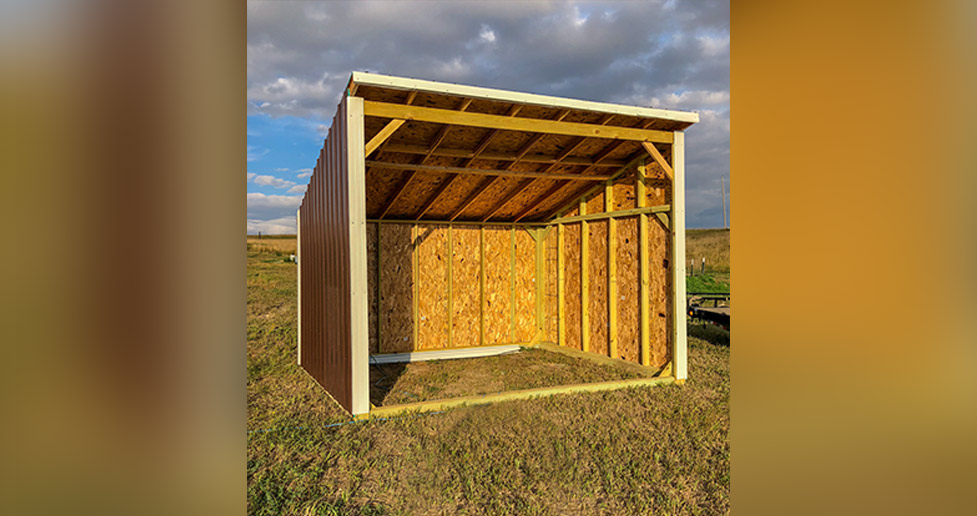 Horse LeanTo Project by Janice at Menards®