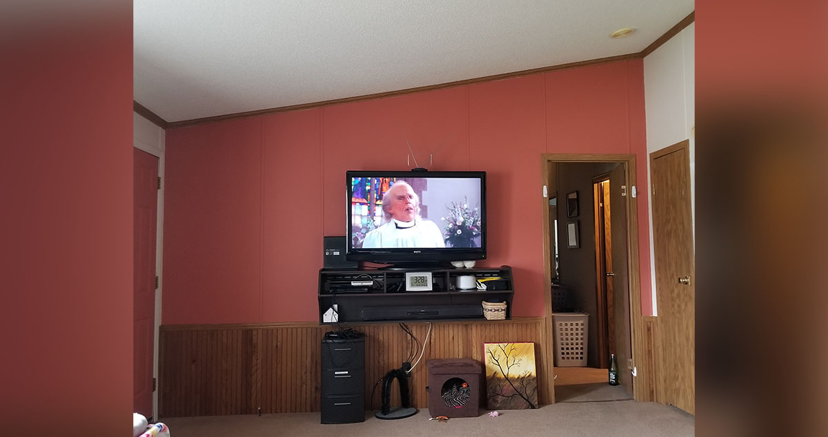 Repainted Kitchen & Living Room - Project by Carrie at Menards®