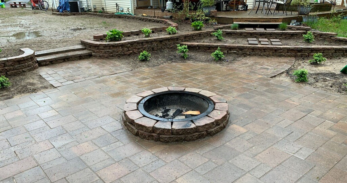Leveling Patio Project by Jordan at Menards®