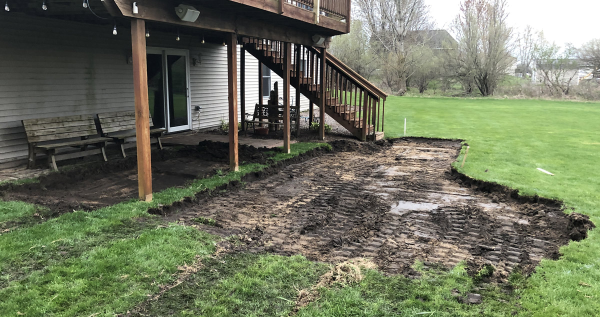 Bellevue Backyard Patio Project by Mike at Menards®