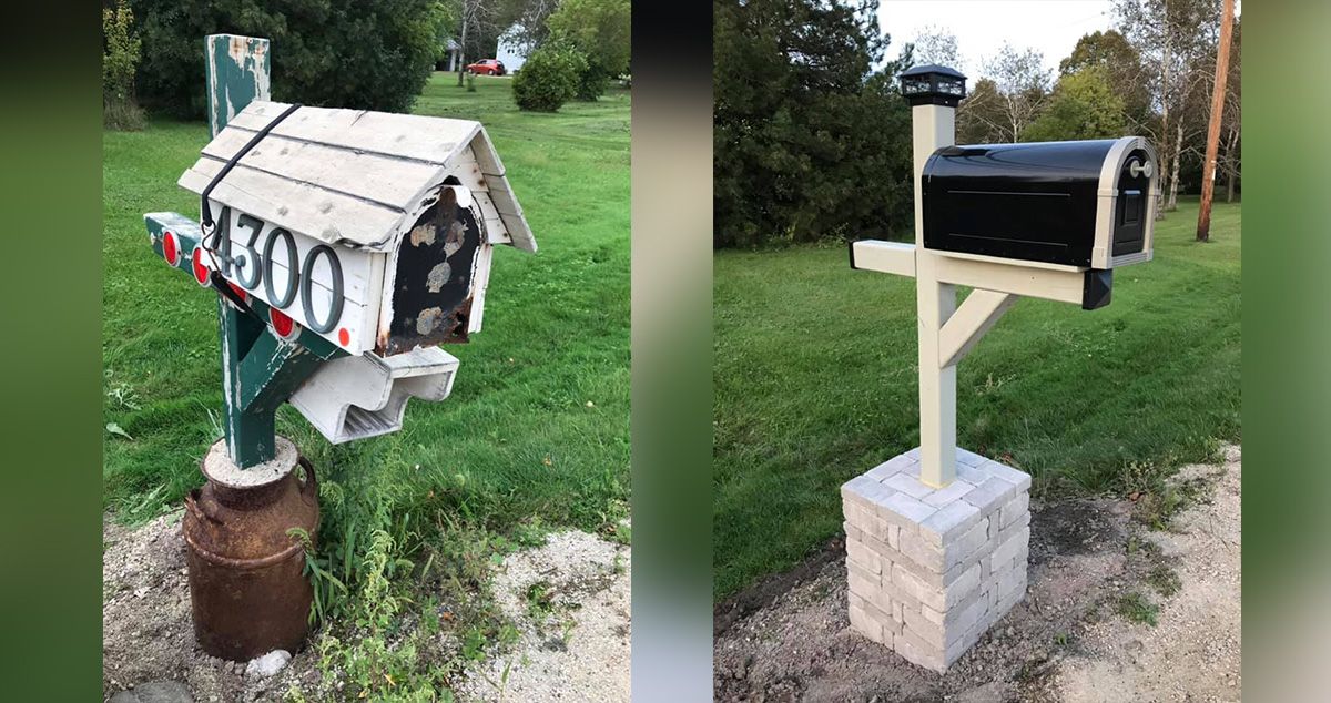 Updated Mailbox Project by Jim at Menards®