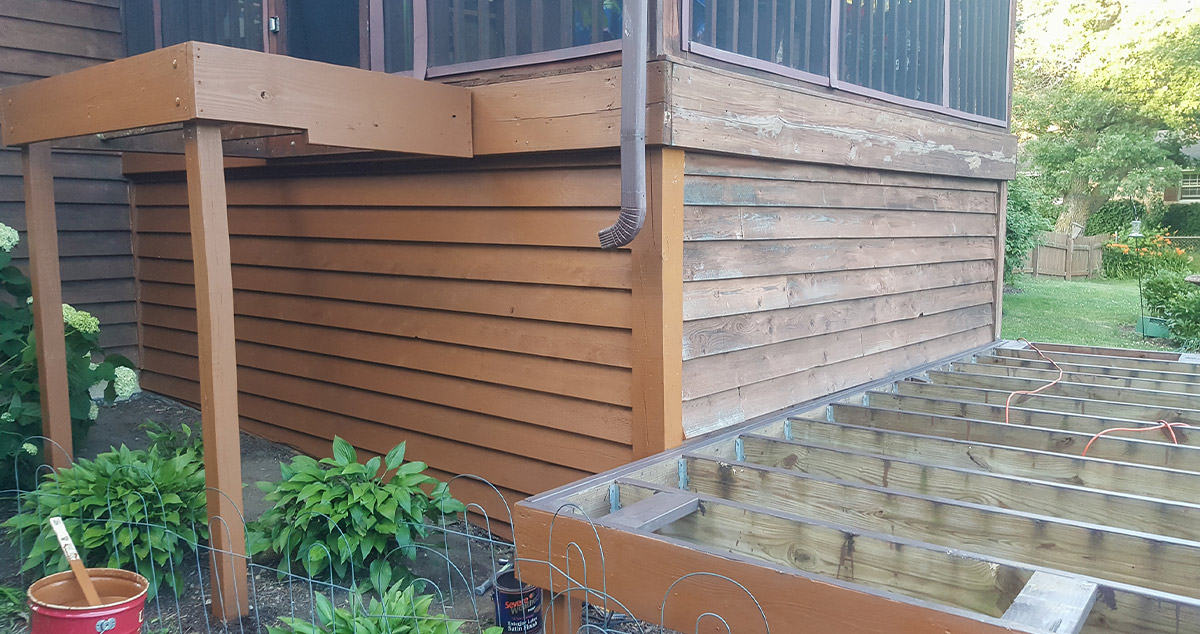 Deck Upgrades - Project by Stephen at Menards®