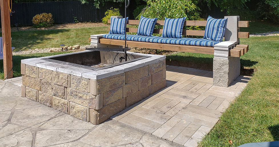 Awesome Fire Pit Project by Richard at Menards®