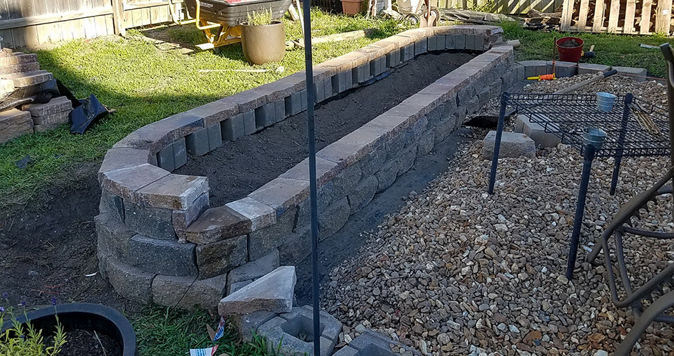 Fire Pit/Raised Flower Bed Project by Sean at Menards®