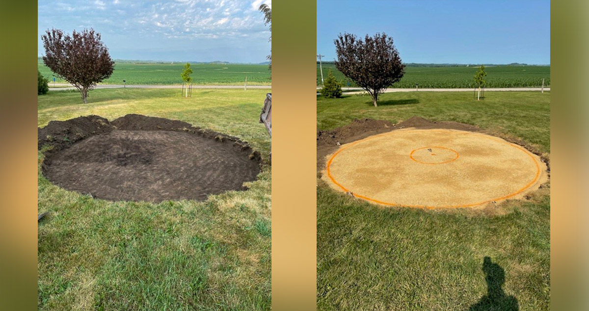 Circle Fire Pit & Patio Project by Scott at Menards®