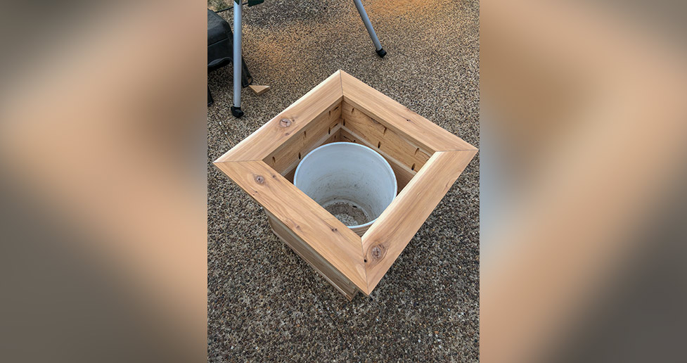 Mobile Umbrella Stands Project by Caleb at Menards®