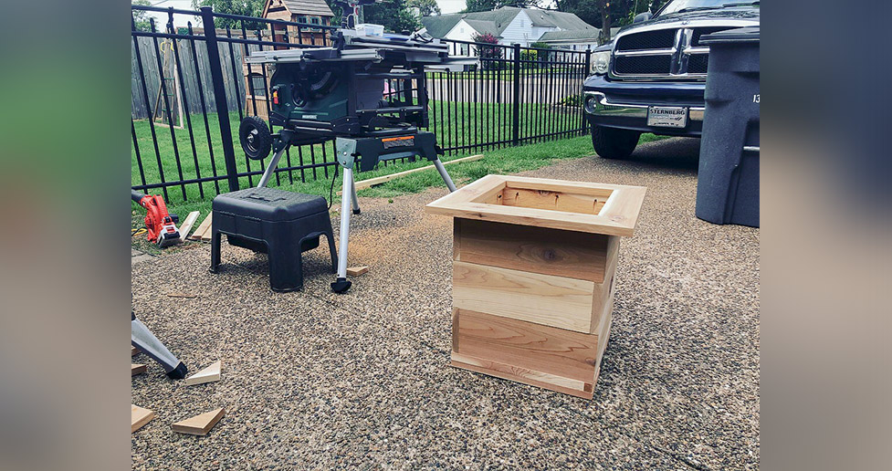 Mobile Umbrella Stands Project by Caleb at Menards®