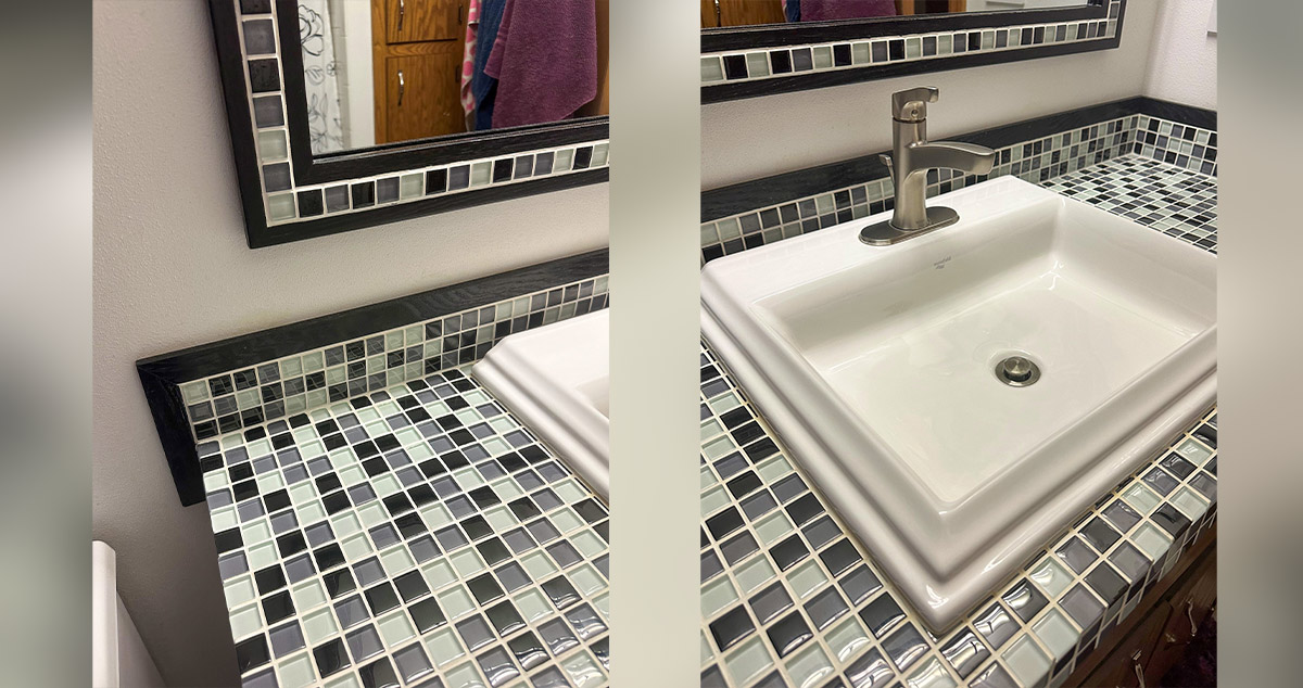 Bathroom Vanity Update - Project by Mike at Menards®