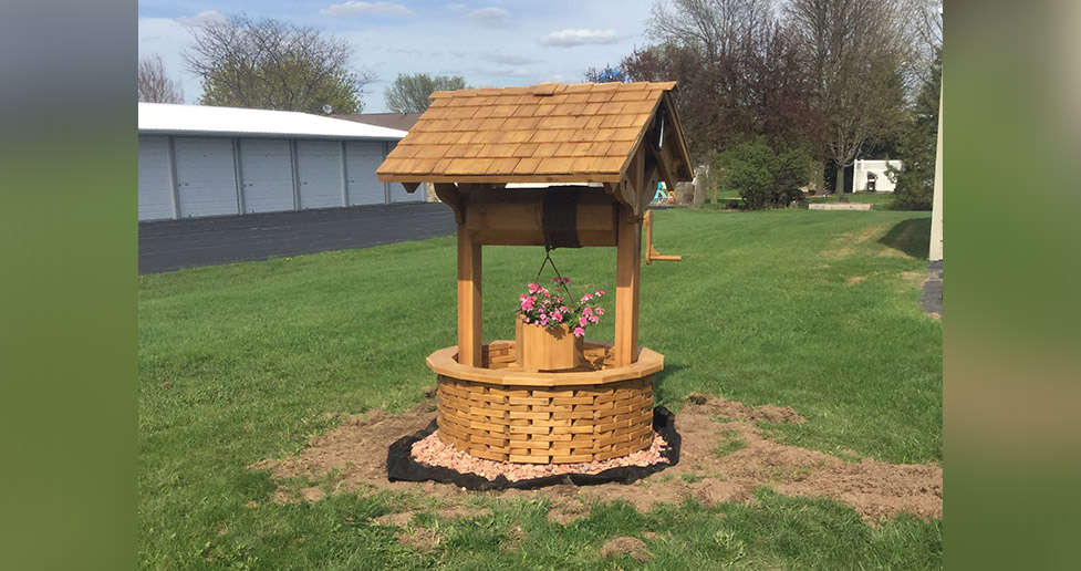 Wishing Well & Landscaping - Project by Bob at Menards®