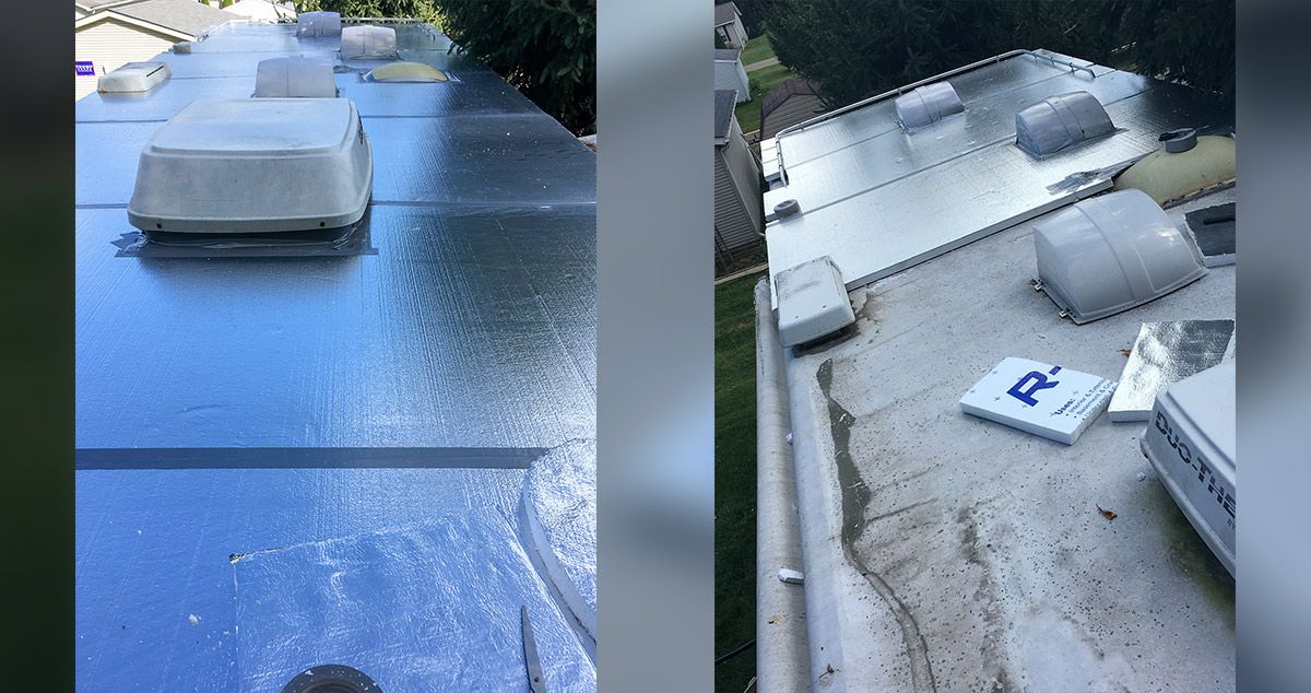 RV Roof Project by Alan at Menards®