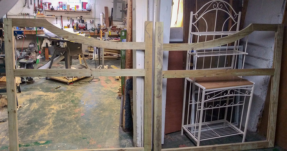 DoubleHung Driveway Gates Project by Eric at Menards®