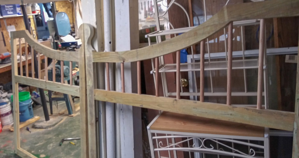 DoubleHung Driveway Gates Project by Eric at Menards®