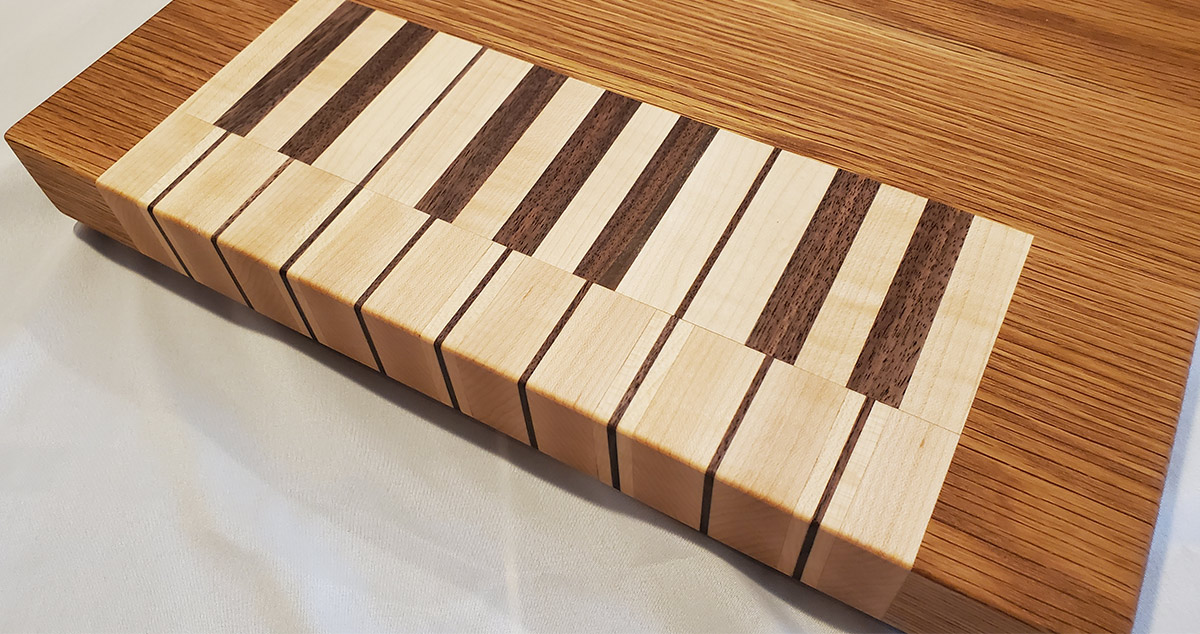 Piano Cutting Board Project by William & Isaac at Menards®
