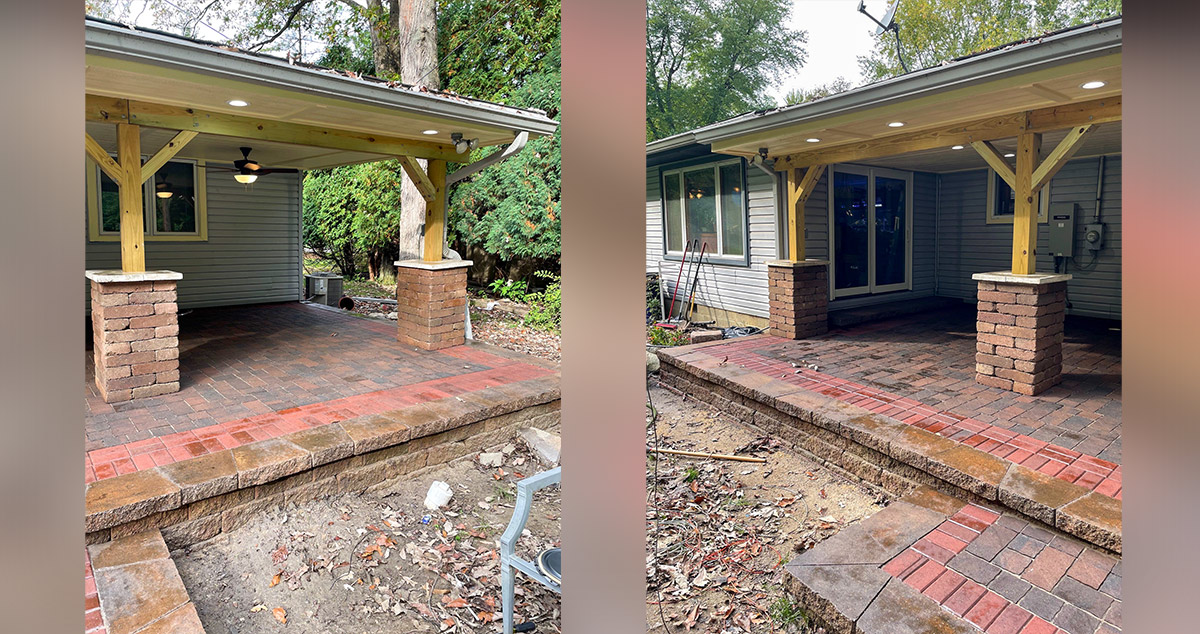 Patio with Roof Project by James at Menards®